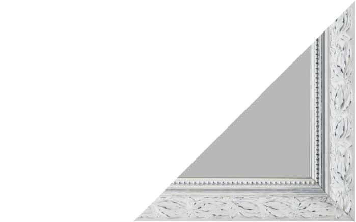 Rahmenspiegel Pius in weiß, 100 x 200 cm-02