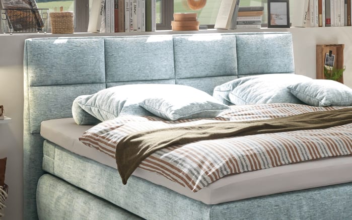 Boxspringbett Bologna 8, mint, 180 x 200 cm-04