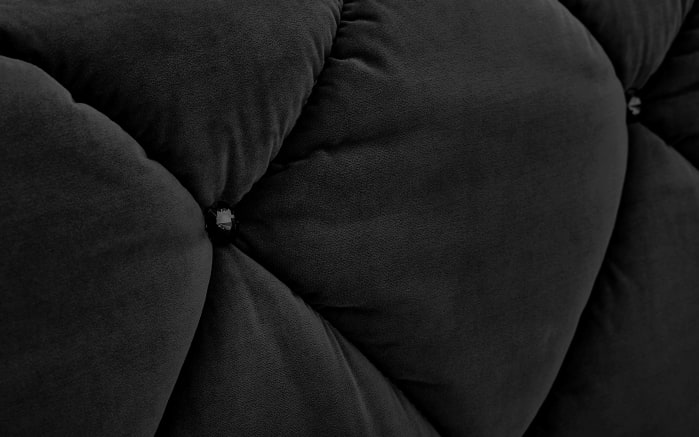 Boxspringbett Bella in schwarz, 2 x Matratze in fest, Liegefläche ca. 180 x 200 cm-02