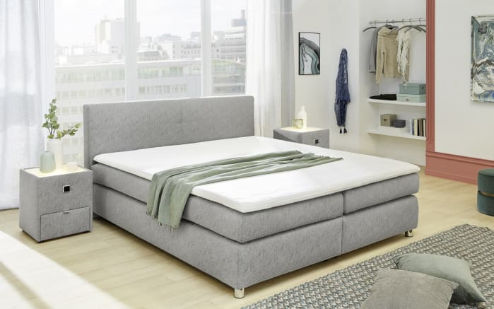 Boxspringbett Wendy In Grau Online Bei Hardeck Kaufen