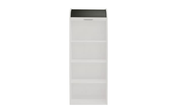 Jalousieschrank in weiß/graphit matt, B/H/T ca. 69 x 192 x 44 cm-02