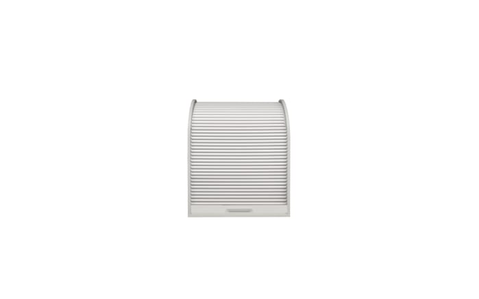 Jalousieschrank in weiß matt, B/H/T ca. 69 x 86 x 44 cm-01