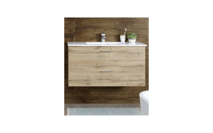 Waschtisch inklusive Unterschrank Best in Wildeiche-Optik ...