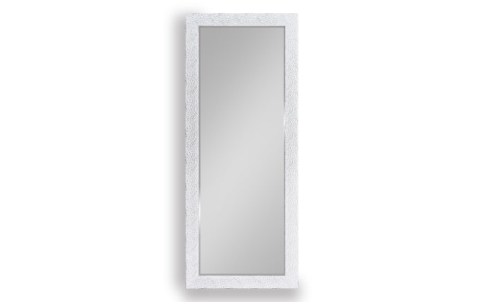 Rahmenspiegel in weiß/chromfarbig, 70 x 170 cm-02