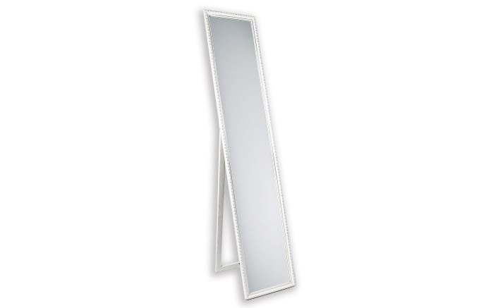 Standspiegel Loreley in weiß, 34 x 160 cm-01
