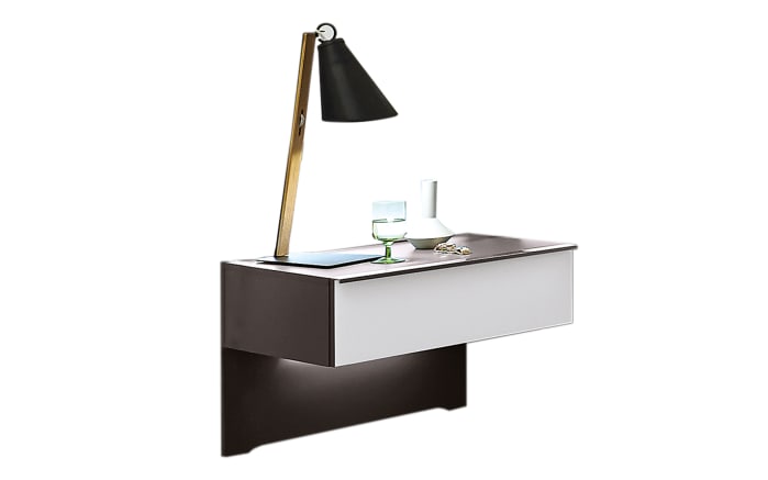 Nachtkonsolen Paar San Diego In Havanna Optik Glas Weiss Online Bei Hardeck Kaufen