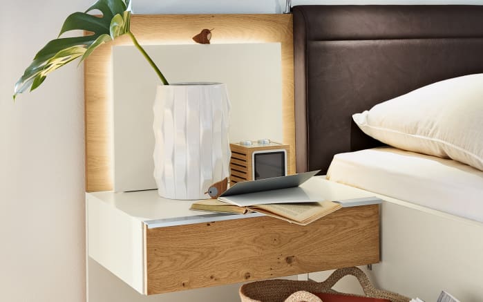 Schlafzimmer Saphira In Weißbalkeneiche Furniert Online Bei Hardeck