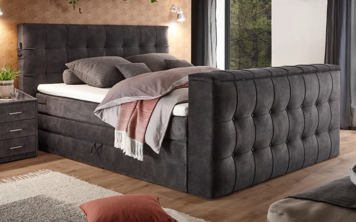 Boxspringbett Mit Fußteil