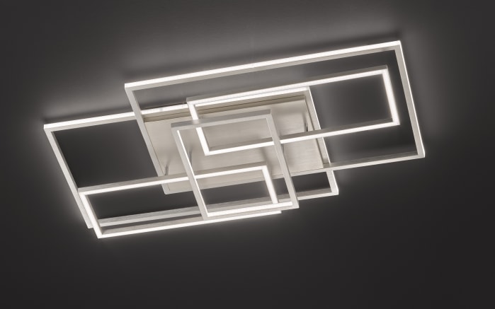 LED-Deckenleuchte Viso in alufarbig, 97 cm-04