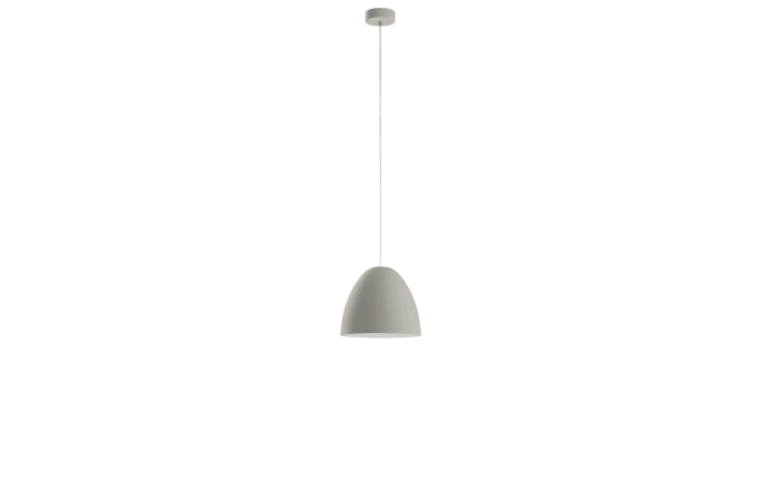 Pendelleuchte Sarabia, grau, 27,5 cm