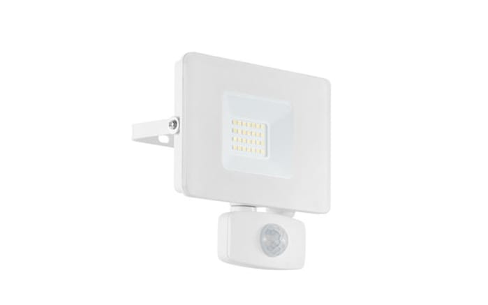 LED-Außenwandleuchte Faedo 3 in weiß, 14 cm