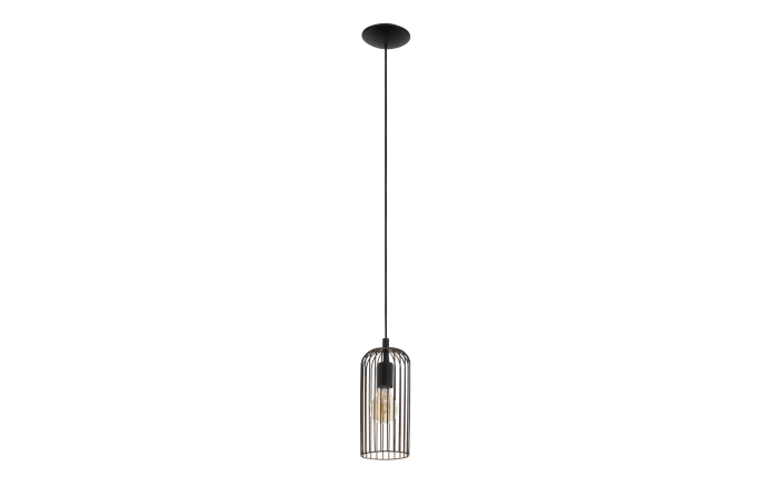 Pendelleuchte Roccamena, schwarz, 1-flammig