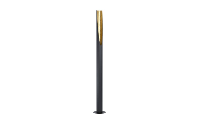  LED-Standleuchte Prebone in schwarz/goldfarbig, 180 cm -01