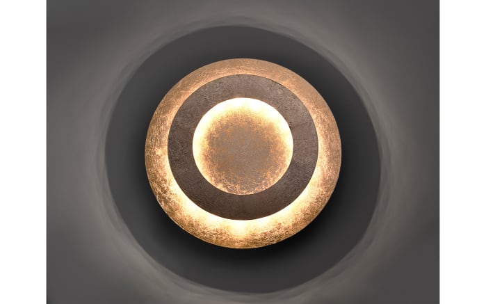LED-Decken/-Wandleuchte Nevis, Blattgold-Design, 32 cm-03