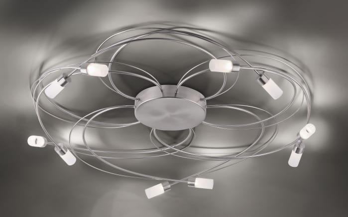 LED-Deckenleuchte Nelia in stahlfarbig, 80 cm online bei ...