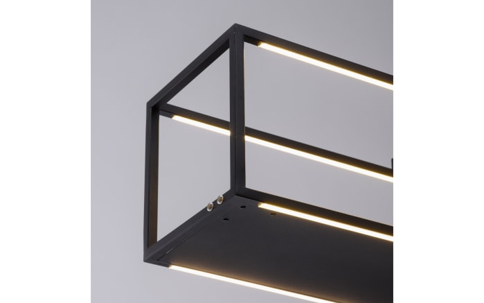 LED-Pendelleuchte Contura in schwarz, 105 cm-03