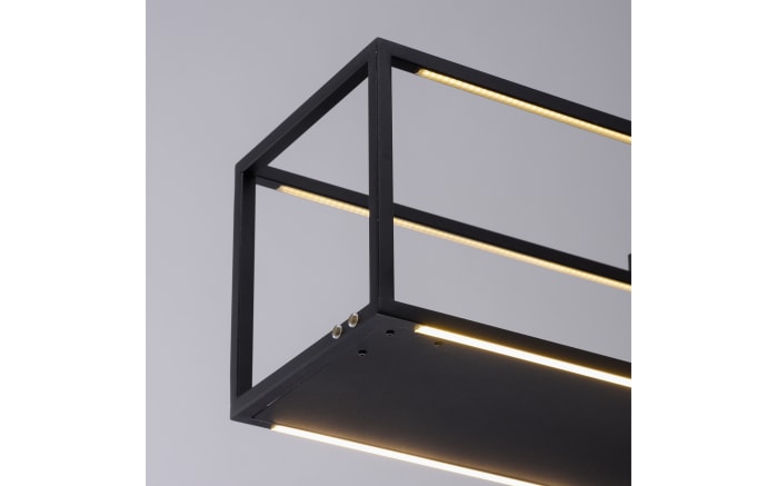 LED-Pendelleuchte Contura in schwarz, 105 cm-05