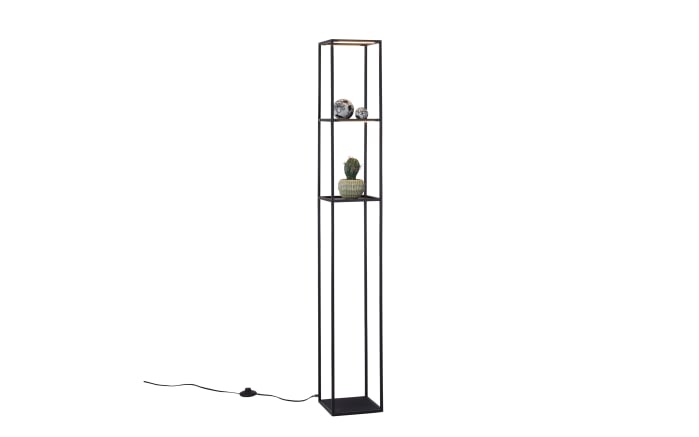 LED-Standleuchte Contura in schwarz, 140 cm-02