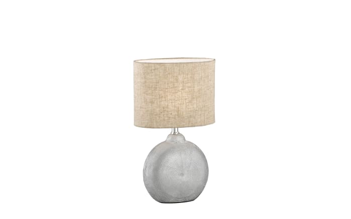 Tischleuchte Foro in silber/sand, 36 cm-01