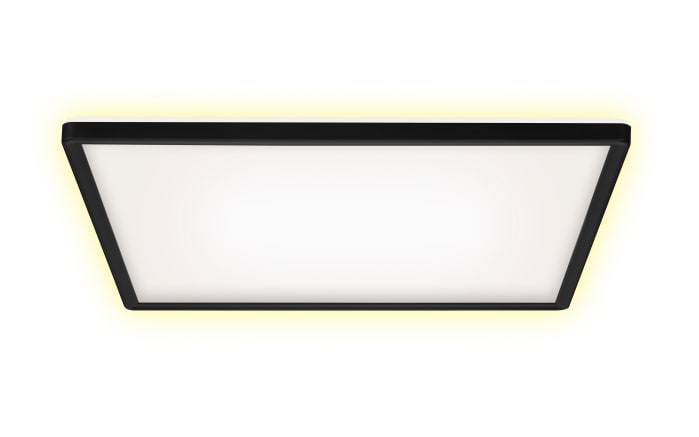 LED-Deckenleuchte Slim in schwarz, 42 x 42 cm-02