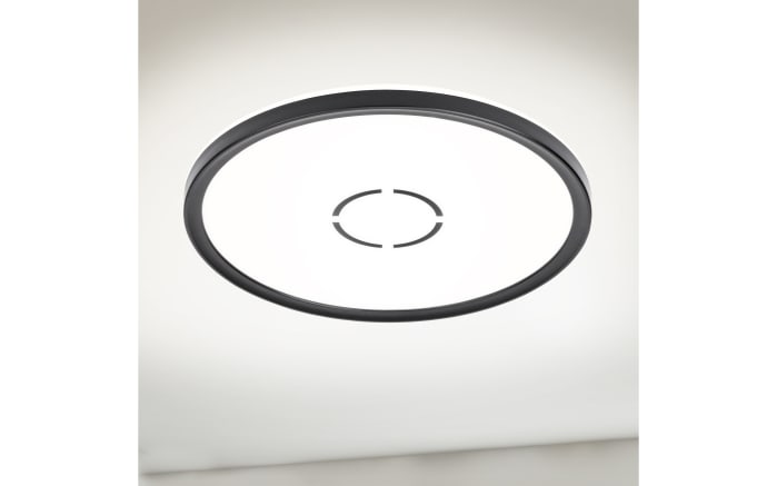 LED-Deckenleuchte Free in weiß/schwarz, 30 cm-02
