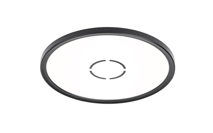 LED-Deckenleuchte Free in weiß/schwarz, 30 cm-01