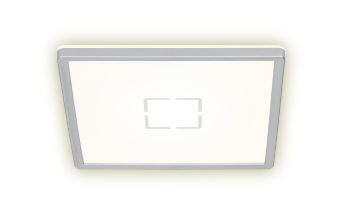 LED-Deckenleuchte Free in weiß/silber, 30 x 30 cm-01