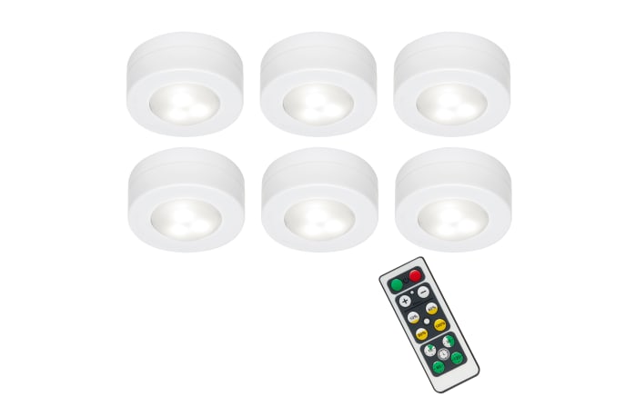 LED-Schranklichter Cabinet in weiß, 6-teilig-01
