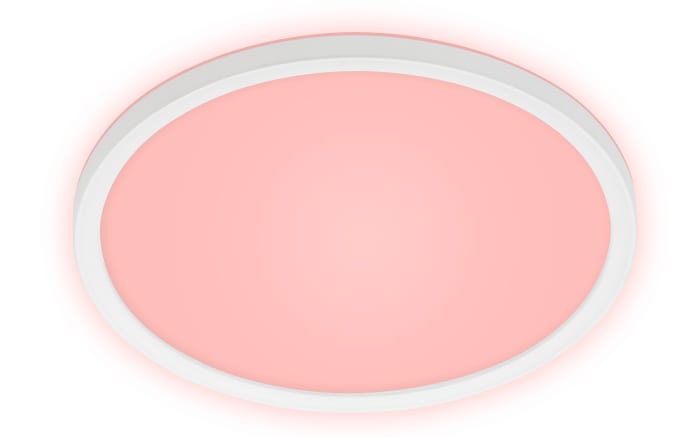 LED-Deckenleuchte Slim RGB in weiß, 29,3 cm-02