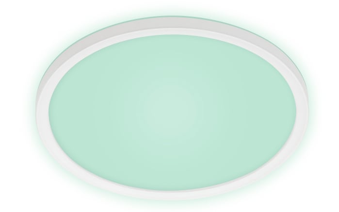 LED-Deckenleuchte Slim RGB in weiß, 29,3 cm-03
