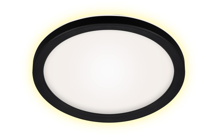 LED-Deckenleuchte Slim in schwarz, 19 cm-01