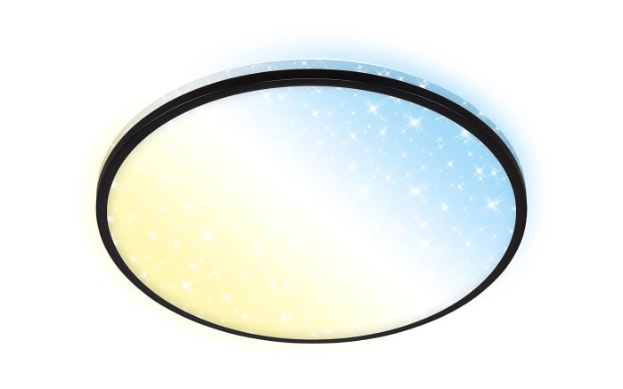 LED-Deckenleuchte Ivy Sky S CCT in schwarz, 49 cm-01