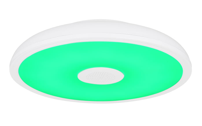 LED-Lautsprecher-Deckenleuchte Raffy RGB IP44 in weiß, 28 cm-04