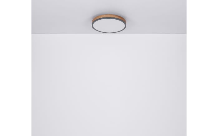 LED-Deckenleuchte Doro in holz/graphit, 45 cm-06