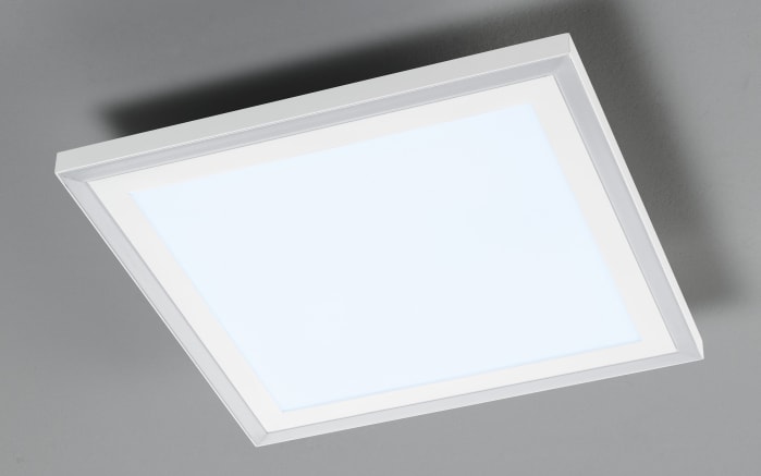 LED-Deckenleuchte Joy RGB in aluminiumfarbig/weiß, 32 x 32 cm-05
