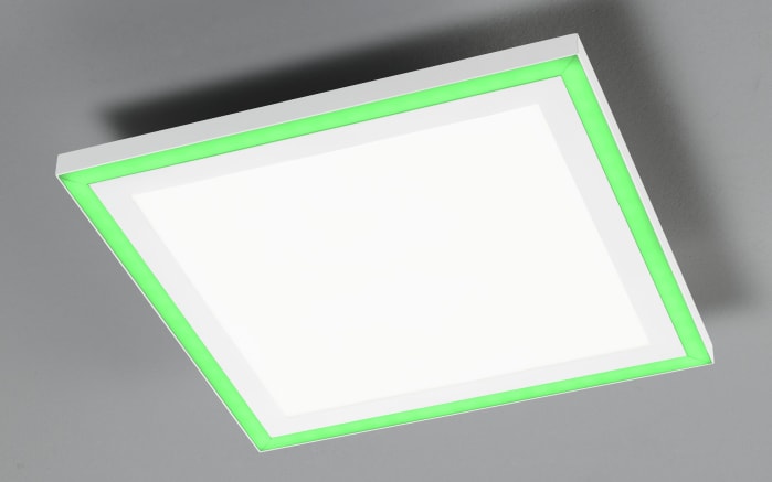 LED-Deckenleuchte Joy RGB in aluminiumfarbig/weiß, 32 x 32 cm-07
