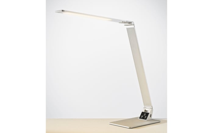 LED-Schreibtischlampe Uno, silber, 50 cm-03