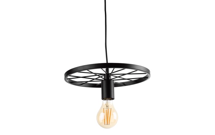Pendelleuchte Jan in schwarz, 30 cm-01