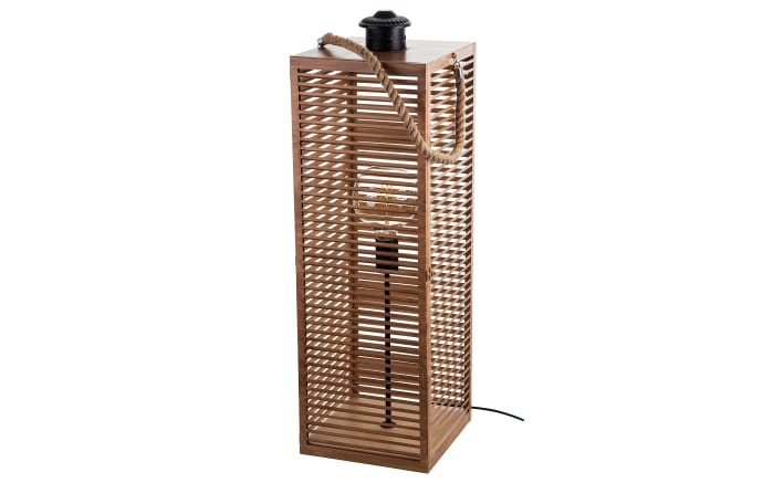 Tischleuchte Wismar Metall holzfarbig, 80 cm-01