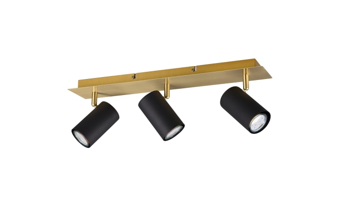 Deckenleuchte Marley, schwarz/gold, 3-flammig, 48 cm-02