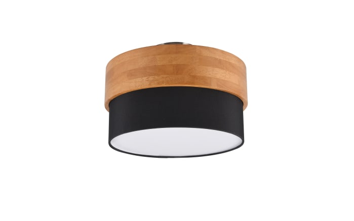 Deckenleuchte Seasons in holzfarbig/schwarz, 30 cm-02