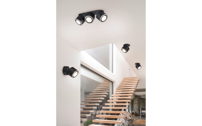 LED-Ein-/Aufbauspot Taurus, schwarz matt, 8 cm-11