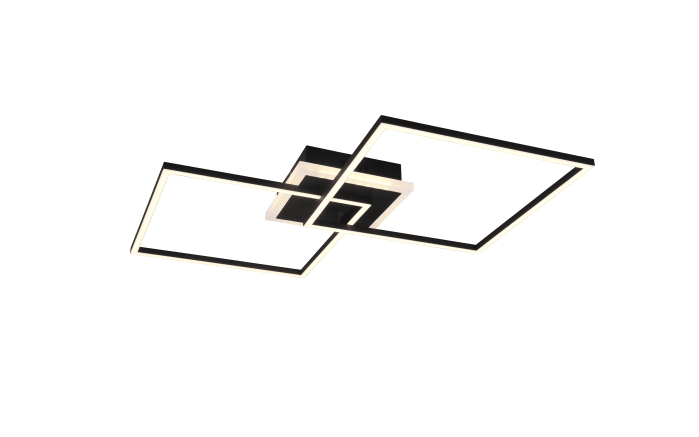 LED-Deckenleuchte Arribo RGBW in schwarz, 61 x 61 cm-01