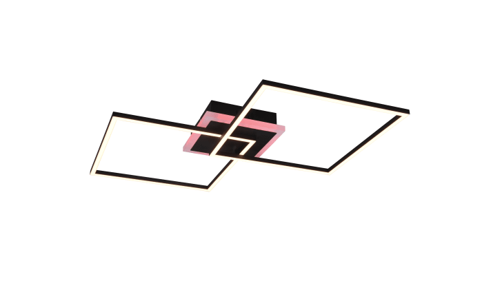 LED-Deckenleuchte Arribo RGBW in schwarz, 61 x 61 cm-05