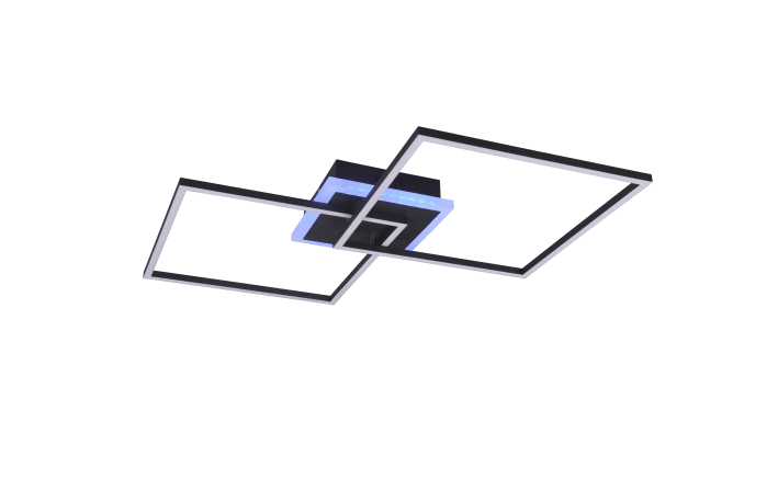 LED-Deckenleuchte Arribo RGBW in schwarz, 61 x 61 cm-07