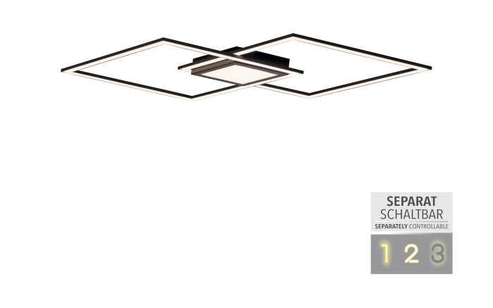 LED-Deckenleuchte Asmin in schwarz, 106 cm-04