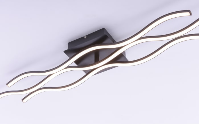 LED-Deckenleuchte Wave in schwarz, 97 cm-03
