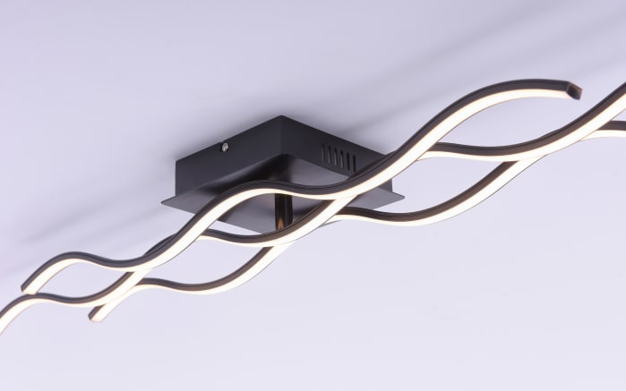 LED-Deckenleuchte Wave in schwarz, 97 cm-04
