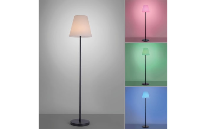 LED-Akku-Standleuchte Holly RGB IP44 in schwarz/weiß, 157 cm-09