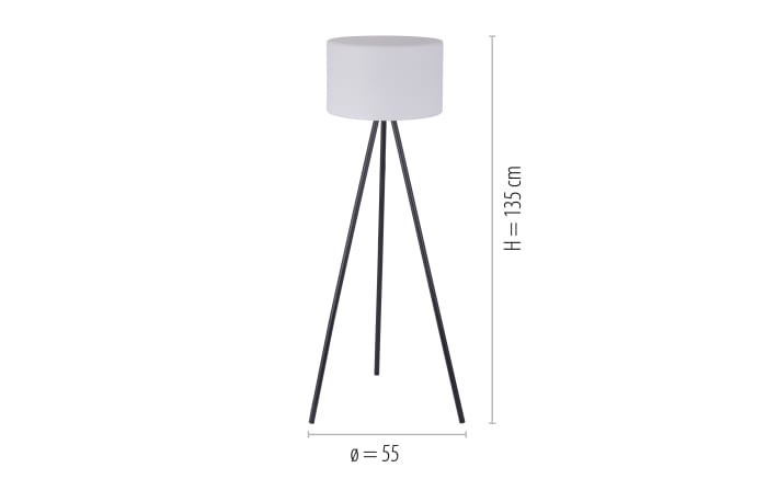 LED-Akku-Standleuchte Holly RGB IP44 in schwarz/weiß, 135 cm-03